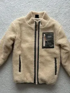 新品　クイックシルバー　ボアジャケット　140＊ボア　フリース　ジャンパー