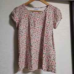 ツモリチサト 花柄カットソー パフスリーブ ガーリー 可愛いのサムネイル