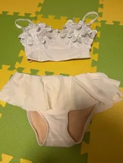 アイボリー フリル付きビキニ☆インポート