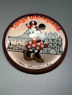 h*9様 東京ディズニーランド ミニー バッジ ヴィンテージ レトロ