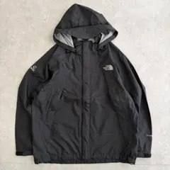 ノースフェイス ナイロンジャケット パーカー 刺繍ロゴ 古着