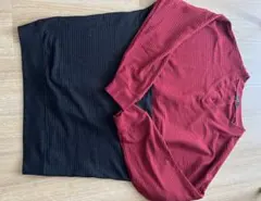 INGNI リブ編み 長袖トップス