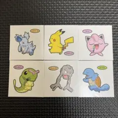 ポケモンパンシール　6枚セット　第216弾