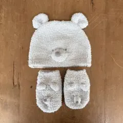 ジェラートピケ　BABYマウスキャップ、ソックスセット.