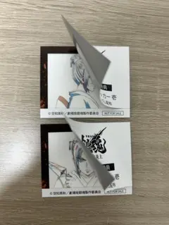 【新劇場版 銀魂 -吉原大炎上-】ステッカー 神楽/月詠