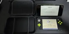 new ニンテンドー 2DS LL ブラック×ライム 本体
