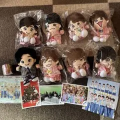 なにわ男子 ぬいぐるみセットとグッズ