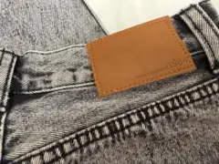 ページーボーイ ブラック デニム ストレートのサムネイル