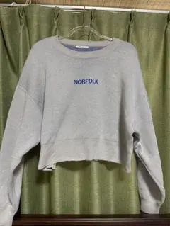niko and ... NORFOLK クロップドニット　short