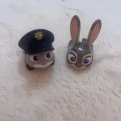 ズートピア ファッションリング 指輪 ジュディ ジュディ（幼少期） 2点セット