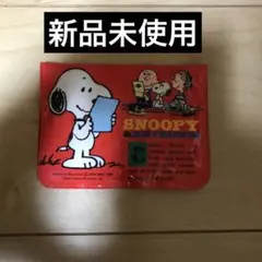 新品未使用 スヌーピー 1958 hallmark パスケース　定期入れ　赤