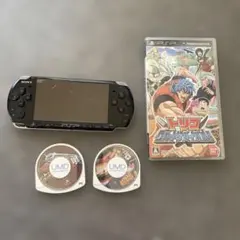 psp3000ブラック　ソフト3本　メモリースティック8GB