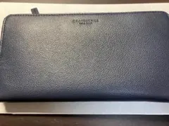 【COLE　HAAN】ジップ コンチネンタル ウォレット mens ネイビー