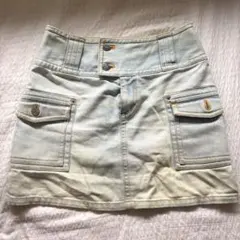 クレージュ　ビンテージ　デニムミニスカートのサムネイル