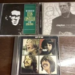 エルビス・コステロ、クラプトン、ビートルズ CDセット