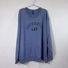 GAP AUTHENTIC GAP ロゴ スウェット ブルー