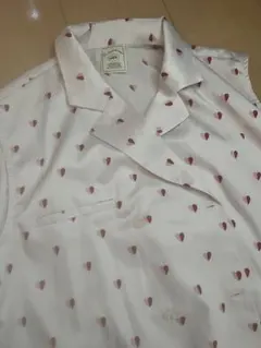 ハート柄ノースリーブルームウェア