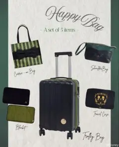 しまむらHappy Bag キャリーケース　ディズニー ちはるさんコラボ