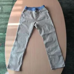 ベージュ ストレートパンツ 135cm~145cm