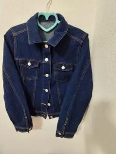 ダークブルー デニムジャケットМ