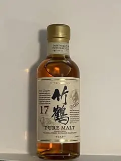 NIKKA 竹鶴 17年 ピュアモルト 180ml 未開封のサムネイル