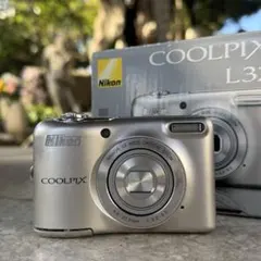 ☆2個☆ニコンNikon Coolpix L32 レッド&シルバーまとめ - メルカリ