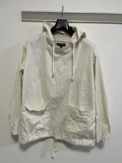 極美品　Nigel Cabourn マウンテンパーカー 46 ホワイトベージュのサムネイル