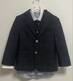WANDER FACTORY 男の子用スーツ6点セット　フォーマルスーツ　110