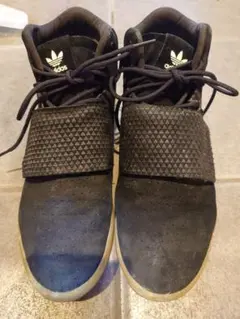 送料無料 箱有 adidas tubular 27.5cm ブラック スニーカー