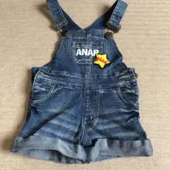 ANAP  オーバーオール サロペット デニム　90cm