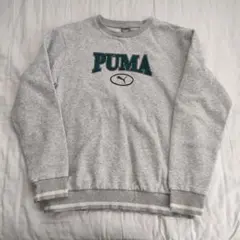 PUMA クルーネック トレーナー グレー 160のサムネイル