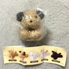 【新品】maruのてのひらわんこのぬいぐるみ　ブラウンmix