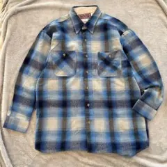 PENNY WORTH♡メンズ オンブレチェックシャツ L