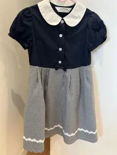 美品☆CHOPIN☆襟付きワンピース☆140