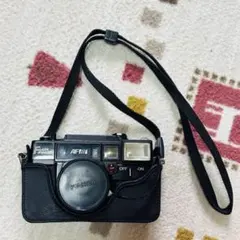 【美品・ケース付】Fujica Flash AF フィルムカメラ 動作確認済】フジ フラッシュフジカAFデート フィルムカメラ