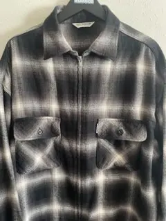 Cootie Productions ジップアップネルシャツ