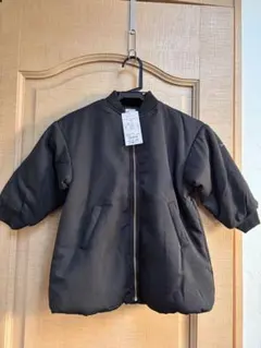 ⭐︎新品⭐︎ 柔らか中綿コート　100cm ブラック