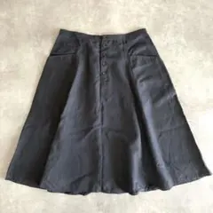 新品未使用❣️MARGARET HOWELL ロングスカート　綺麗目　麻100% MARGARET HOWELL - MARGARET HOWELL ロング・マキシ丈スカート L 黒