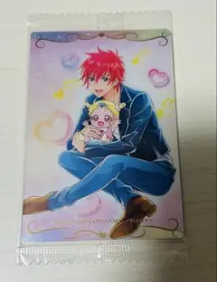 プリキュアウエハースカード　はぐたんとハリハム・ハリー