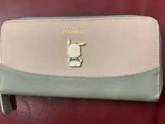 ポチャッコ 長財布 ラウンドファスナー パステルカラー