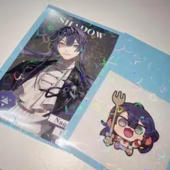 長尾景　チェキ ステッカーセット　にじさんじ8周年