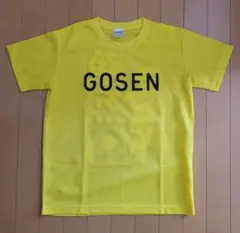 GOSEN イエロー Tシャツ Sサイズ　バックプリント