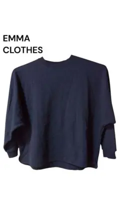 EMMA CLOTHES スウェット ブラック Mサイズ