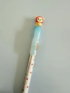 リラックマ アイスクリーム 立体マスコット付き ボールペン（イエロー）San-X