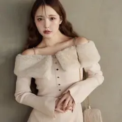 ビジュー ニット