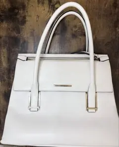 Charles & Keith ホワイト バッグ