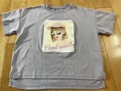 バースデイ　Tシャツ　140㎝　パープル