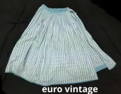 フランスヴィンテージ スカート ストライプ ユーロヴィンテージのサムネイル