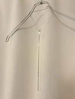 vintage ジッパーモチーフロングネックレス