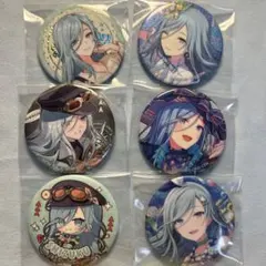 プロセカ　日野森雫　グリッター缶バッジ　セット